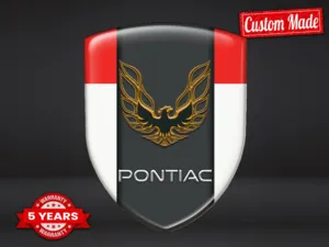 Pontiac Logos Empresa Auto Gama Alta Máximo Resistentes Diseño